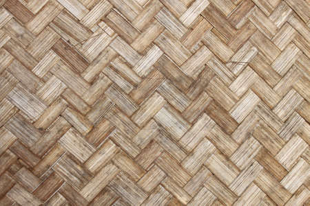 the old bamboo weave texture for background 