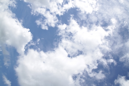 Clouds and Blue sky の写真素材