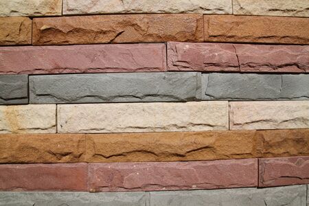 Decorative stone wall texture