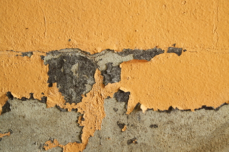 cement wallの写真素材