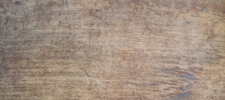 Old wood texture background surface with old natural pattern or old wood texture table top view. Grain surface with wood texture backgroundの写真素材