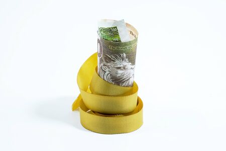 Role of Hong Kong Dollars Bank Note with Ribbon