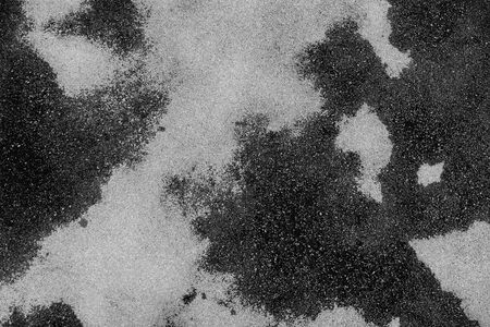 Texture of the Cement Concrete. Dark Grungy Background. Wall and Flooring for Industry Loft Designの写真素材