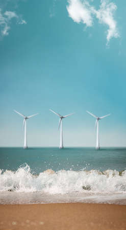 Carbon Neutral and ESG Concepts. Carbon Emission, Clean Energy, Wind Energy. Sustainable Resources,...