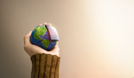 Green Energy Concepts. Carbon Neutral and Emission ,ESG for Clean Energy. Sustainable Resources,...
