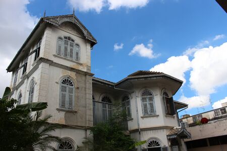 Vintage style houseのeditorial素材