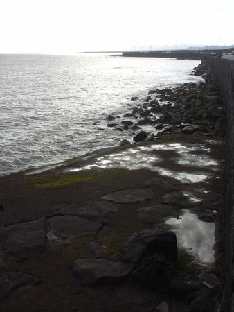 Coast of the Atlantic Ocean in Lanzarote Canary Islands Spainの写真素材