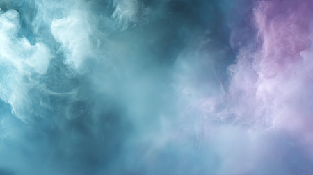 Explore a beautiful interplay of blue and purple smoke textures, perfect for crafting dreamy and atmospheric backgrounds in your creative projects.の素材