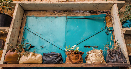 Acre, Israel - 10th April 2014 - a Unesco World Heritage, Acre is one of the pearl of the Israeli coast. Here in particular a detail of the Old Townの写真素材