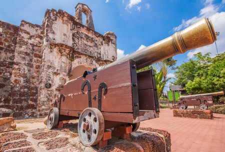 Melaka, Malaysia - with its signs of the Portoguese, Dutch and English colonialism and architecture, its Old Town is a Unesco World Heritage siteのeditorial素材