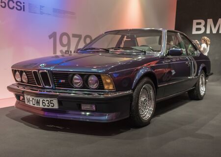 Munich, Germany - German cars are among the most technologically advance in the World, and famous worldwide. Here in particular the BMW Museumのeditorial素材