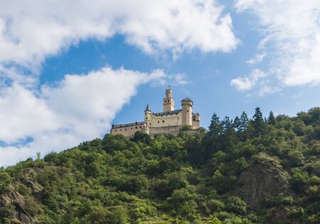 Moselle Valley, Germany - famous for its white wine production, the Moselle valley offers one of the most astonishing landscapes of Germany, with its villages, vinyards and castlesのeditorial素材