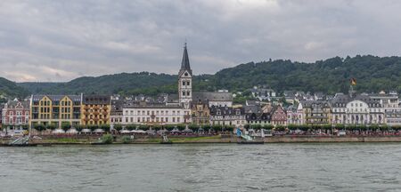 Moselle Valley, Germany - famous for its white wine production, the Moselle valley offers one of the most astonishing landscapes of Germany, with its villages, vinyards and castlesのeditorial素材