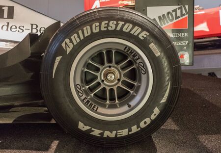 Stuttgart, Germany - Germany has always been one of the most technologically advanced countries in Europe, and its cars are famous worldwide. Here in particular the Mercedes Museumのeditorial素材