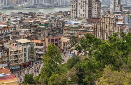 Macau, China - Portuguese colony until 1999, and a Unesco World Heritage site, Macau has many...