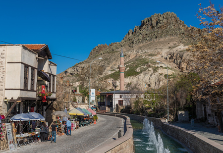 Konya, Turkey - just outside the city of Konya, the small village of Sille Subasi offers a nice display of Ottoman heritageのeditorial素材