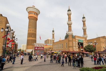 Urumqi, China - capital of the Xinjiang Uygur Autonomous Region, Urumqi displays a wonderful...
