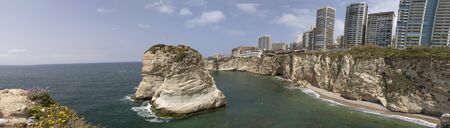 Beirut, Lebanon - probably the most popular landmark in Beirut, the Raouch? Rocks are a wonderful...