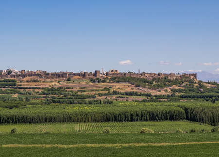 Diyarbakir, Turkey - considered the unofficial capital of theTurkish Kurdistan, Diyarbakir is an amazing city with tastes from different cultures, a wonderful Old Town, and the Unesco World Heritage city wallsのeditorial素材