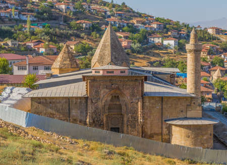 Divrigi, Turkey - located in Central Anatolia, Divrigi is a popular touristic destination. Here in particular the Great Mosque, a Unesco World Heritage siteのeditorial素材