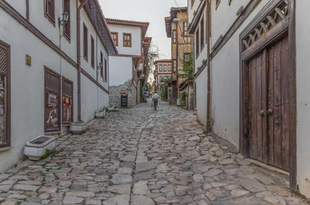 Safranbolu, Turkey - a Unesco World Heritage site, Safranbolu is known the typical Ottoman buildings. Here in particular a glimpse at the Old Townのeditorial素材