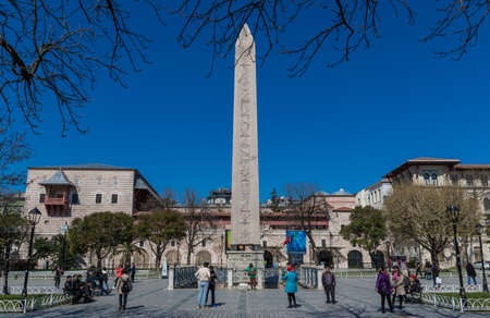 Once capital of the Byzantine Empire and the Ottoman Empire, Istanbul displays historical landmarks at every corner. Here in particular the Old Townのeditorial素材