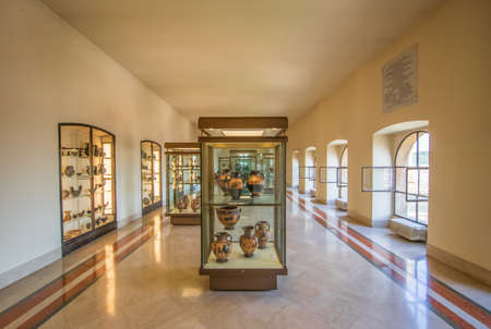 Vatican City, Vatican - the Vatican Museums are an immense collection amassed by the Catholic Church throughout the centuries. Here in particular one of the priceless collectionsのeditorial素材