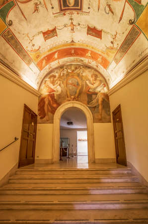 Vatican City, Vatican - the Vatican Museums are an immense collection amassed by the Catholic Church throughout the centuries. Here in particular one of the priceless collectionsのeditorial素材