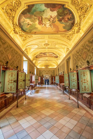 Vatican City, Vatican - the Vatican Museums are an immense collection amassed by the Catholic Church throughout the centuries. Here in particular one of the priceless collectionsのeditorial素材