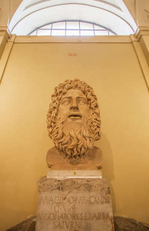 An immense collection of artifacts, frescoes, paintings and sculptures amassed by the Catholic Church throughout the centuries, the Vatican Museums are among the biggest attractions in Romeのeditorial素材