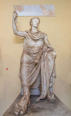 An immense collection of artifacts, frescoes, paintings and sculptures amassed by the Catholic Church throughout the centuries, the Vatican Museums are among the biggest attractions in Romeのeditorial素材