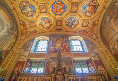 Vatican City, Vatican - the Vatican Museums are an immense collection amassed by the Catholic Church...