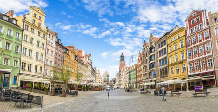 Wroclaw, Poland - largest city of Silesia, Wroclaw displays a medieval Old Town. Here in particular...