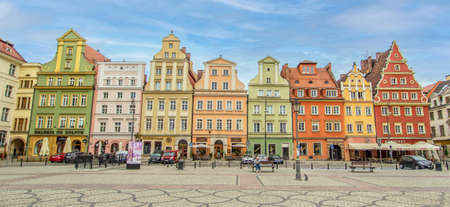 Wroclaw, Poland - largest city of Silesia, Wroclaw displays a medieval Old Town. Here in particular...