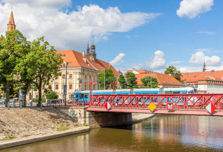 Wroclaw, Poland - crossed by the Oder River, Wroclaw displays a large number of colorful bridges,...