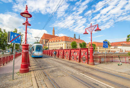 Wroclaw, Poland - crossed by the Oder River, Wroclaw displays a large number of colorful bridges,...