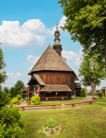 Zakopane, Poland - the South of Poland displays some wonderful wooden churches, lost between the Tatra Mountains, many of which are listed as Unesco World Heritage Sitesのeditorial素材