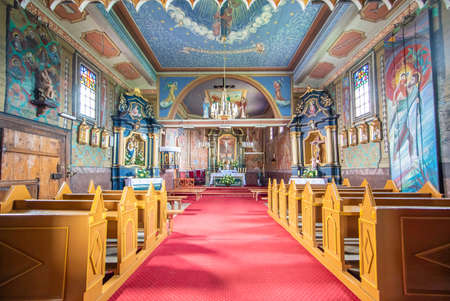 Zakopane, Poland - the South of Poland displays some wonderful wooden churches, lost between the Tatra Mountains, many of which are listed as Unesco World Heritage Sitesのeditorial素材