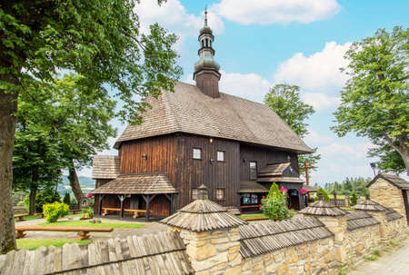 Zakopane, Poland - the South of Poland displays some wonderful wooden churches, lost between the Tatra Mountains, many of which are listed as Unesco World Heritage Sitesのeditorial素材