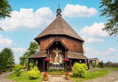 Zakopane, Poland - the South of Poland displays some wonderful wooden churches, lost between the Tatra Mountains, many of which are listed as Unesco World Heritage Sitesのeditorial素材