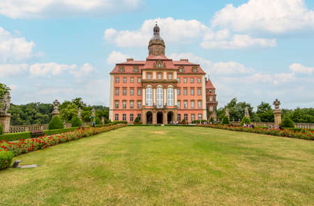 KsiÄÅ¼, Poland - completed in 1292 and largest castle in the Silesia region, the KsiÄÅ¼ Castle puts together Gothic, Baroque and Rococo architecture is a majestic mixのeditorial素材