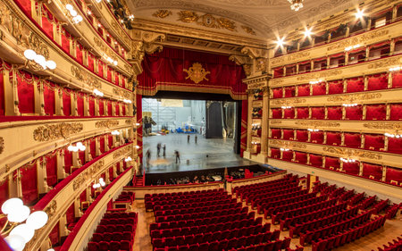 Milan, Italy - one of the leading opera and ballet theaters globally, La Scala is the most famous...