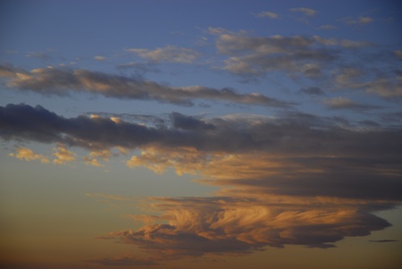 Clouds At Sunriseの写真素材