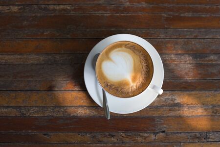 cappuccino hot coffeeの写真素材