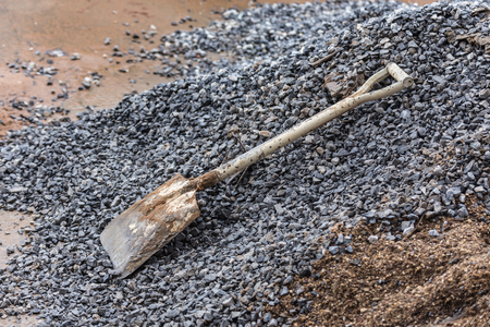 old shovelの写真素材