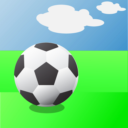 The beauty of footballのイラスト素材