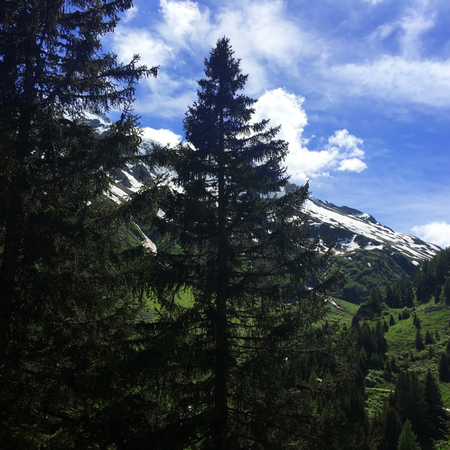 Alps mountain range in Europe, Switzerlandの写真素材