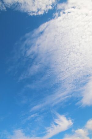 blue sky with cloud