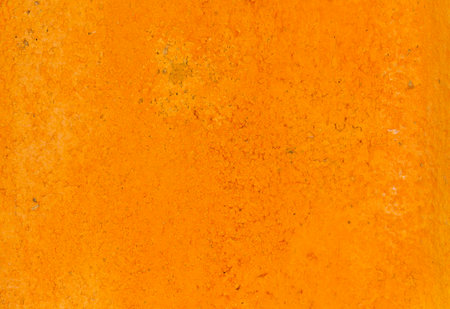 The orange cement wallの写真素材