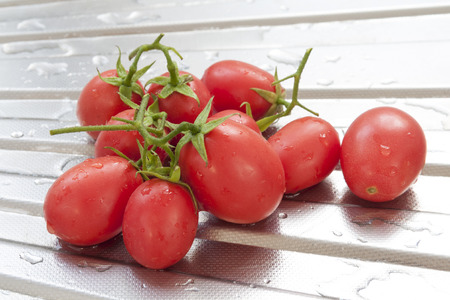 Clean fresh tomatoの写真素材